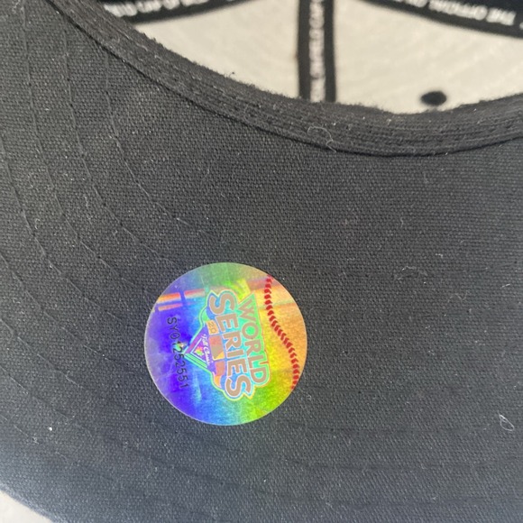 New York Yankees New Era World Series Letterman 59FIFTY Fitted Hat Size7 5/8 - Picture 6 of 9